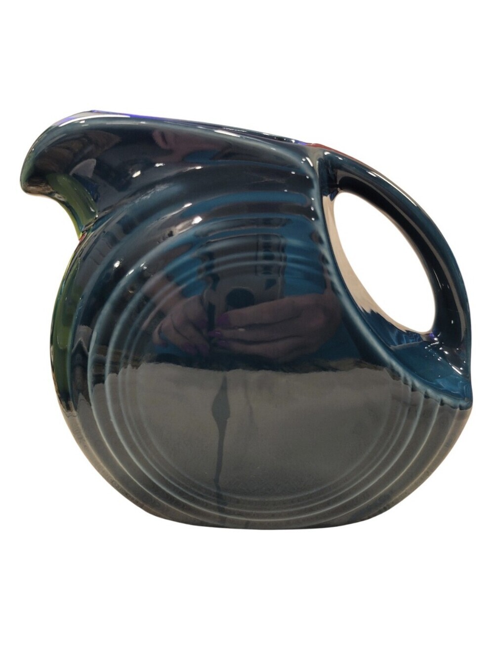 Fiesta® Ware Juniper Small Disc Pitcher | Juice Pitcher | Read Description